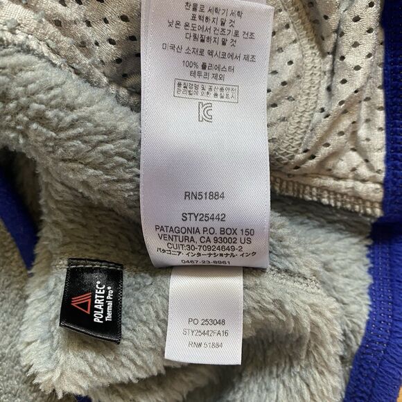 PATAGONIA S Women's Gray Re-Tool Snap-T Polartec Thermal Plush Fleece Pullover - Picture 9 of 16
